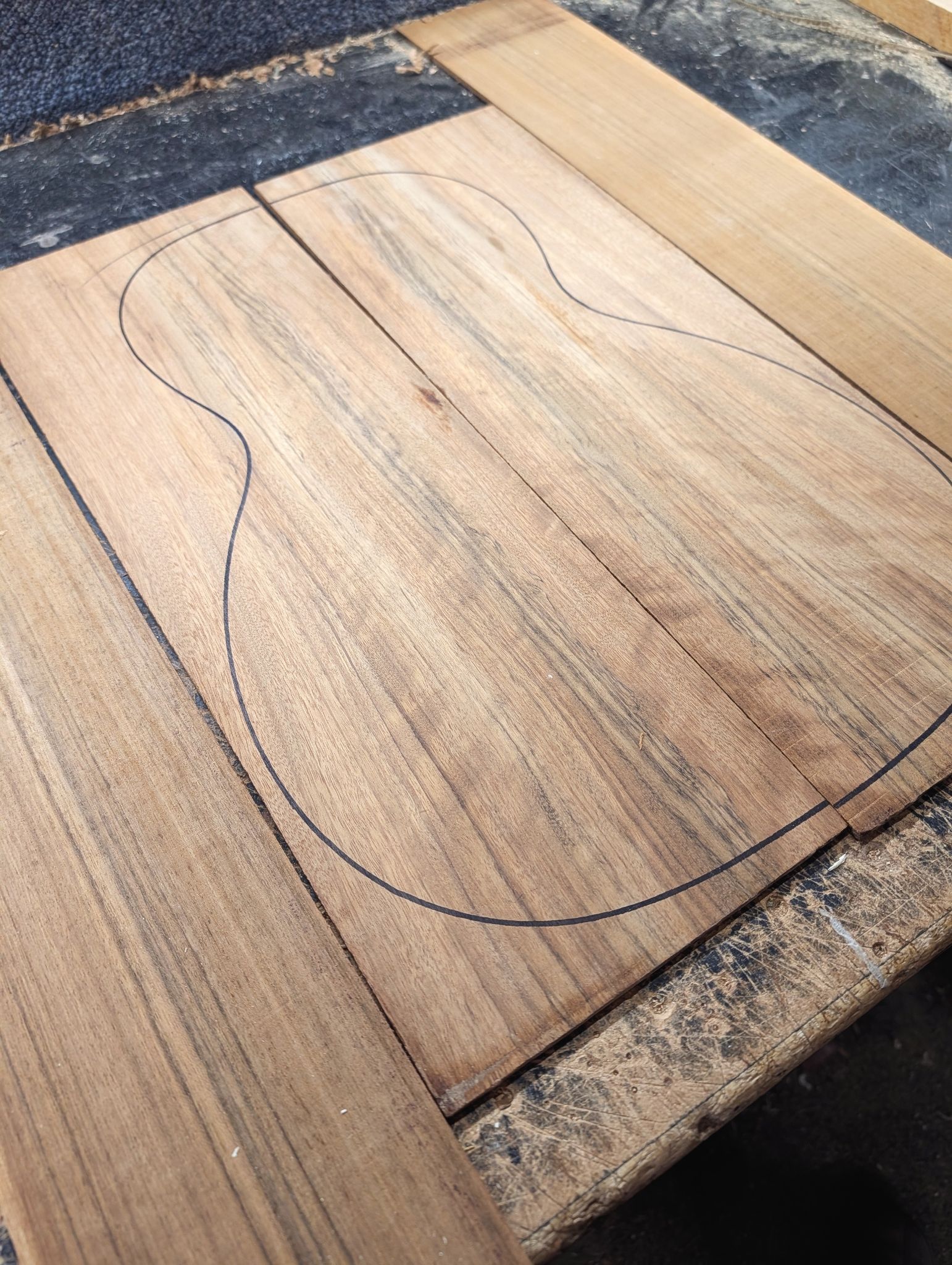 Ovangkol Parlour Back and Sides 12409