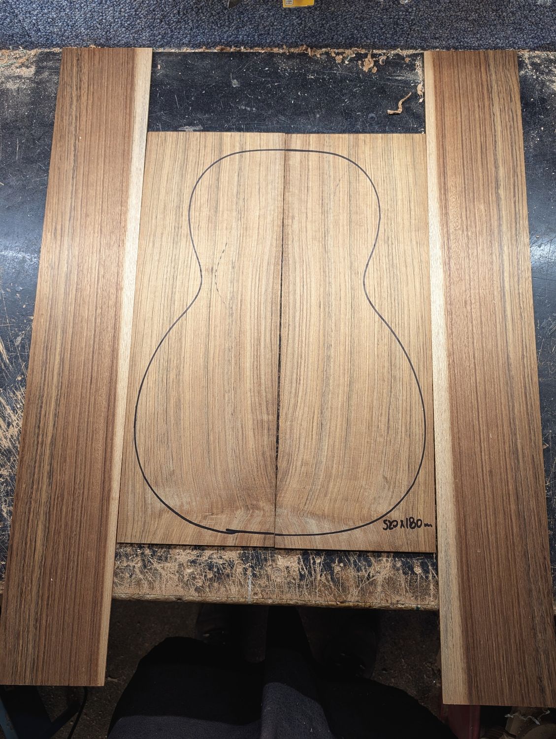 Ovangkol Parlour Back and Sides 12410