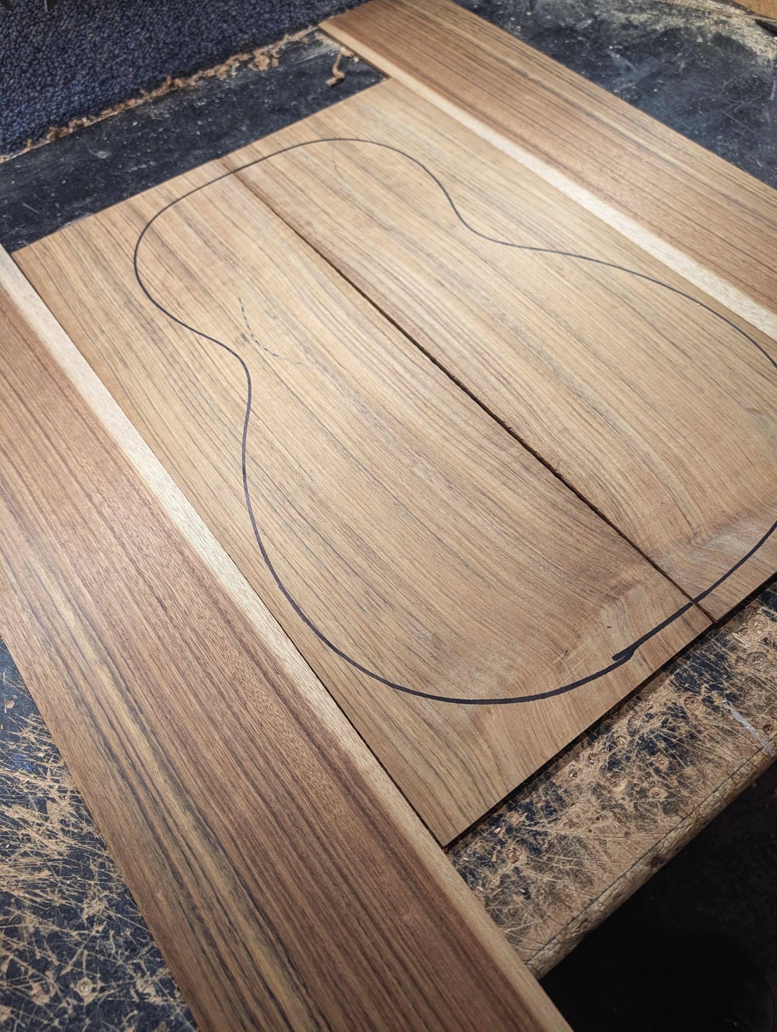 Ovangkol Parlour Back and Sides 12410