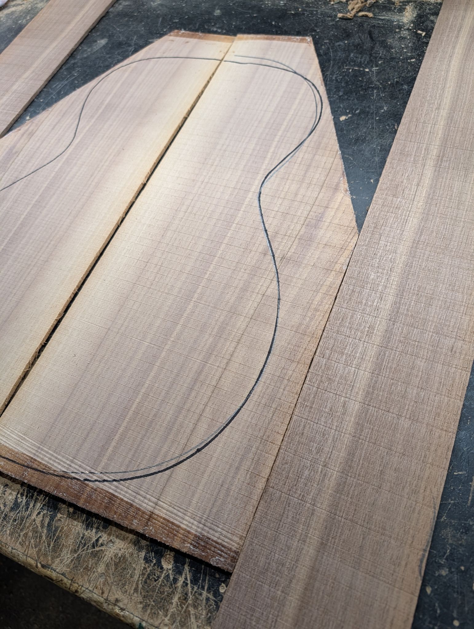 American Walnut Back and Sides 12413