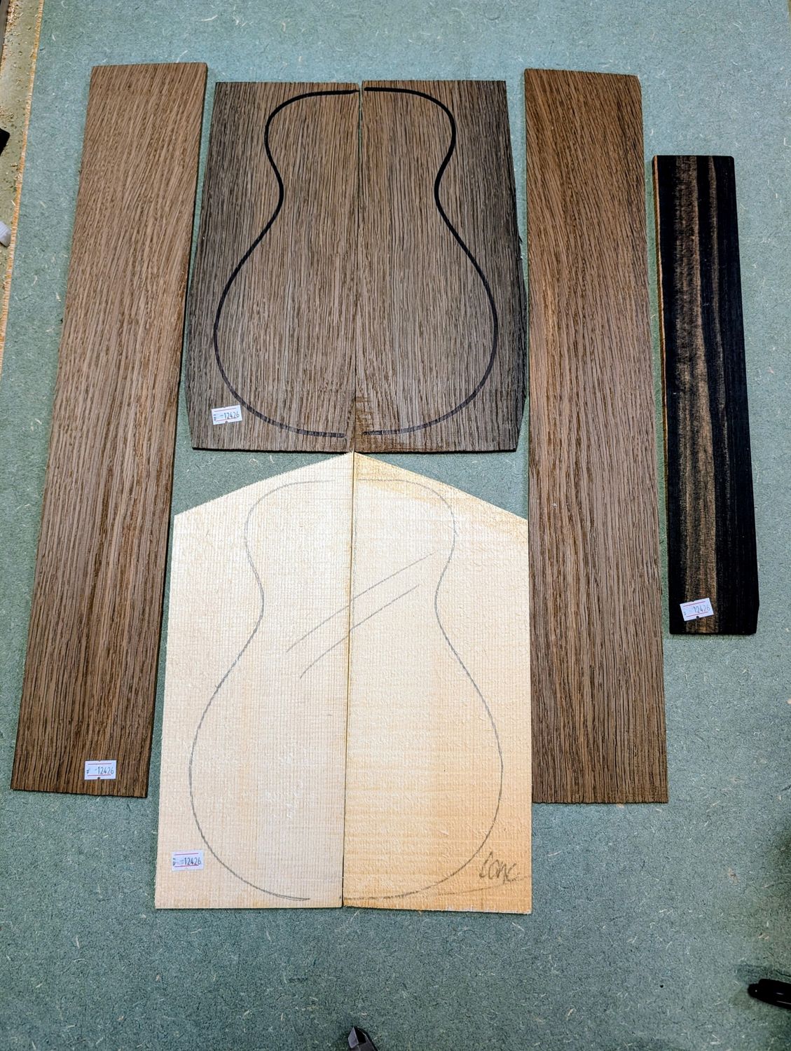 Concert Ukulele Tonewood Set 12426