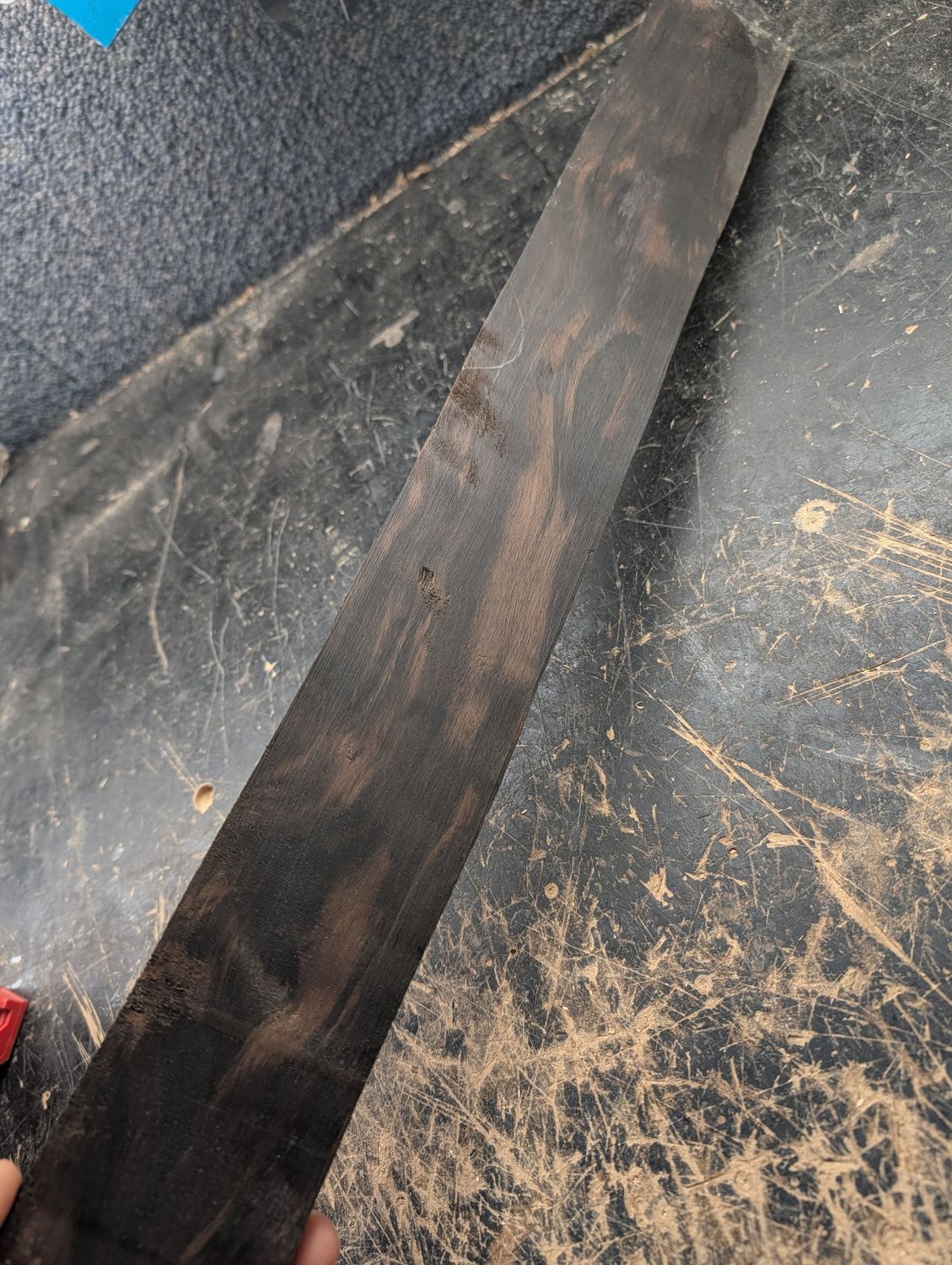 Indian Ebony Guitar Fingerboard Blank 12421