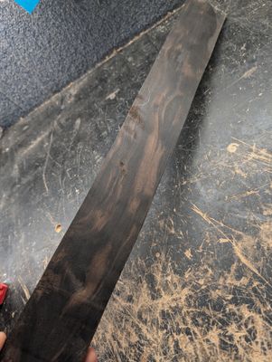 Indian Ebony Guitar Fingerboard Blank 12421