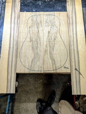 Korina Black Limba Back and Sides Set 12432 Korina Black Limba Back and Sides Set 12432