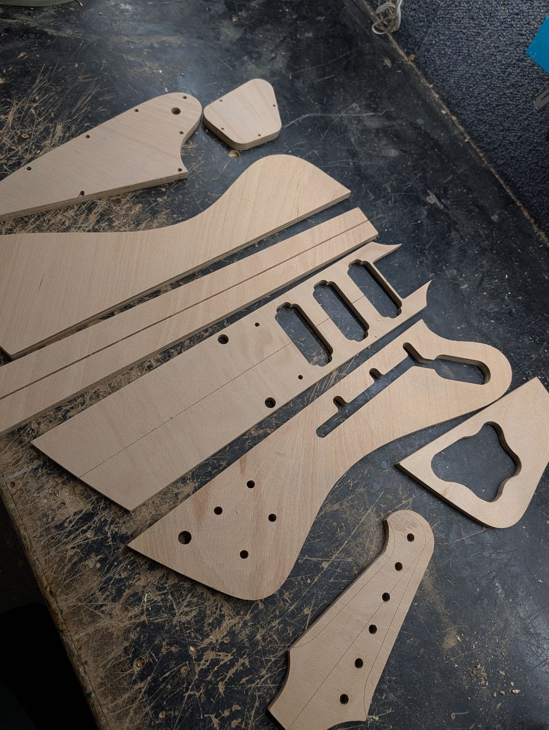 Firebird Templates B Grade plywood