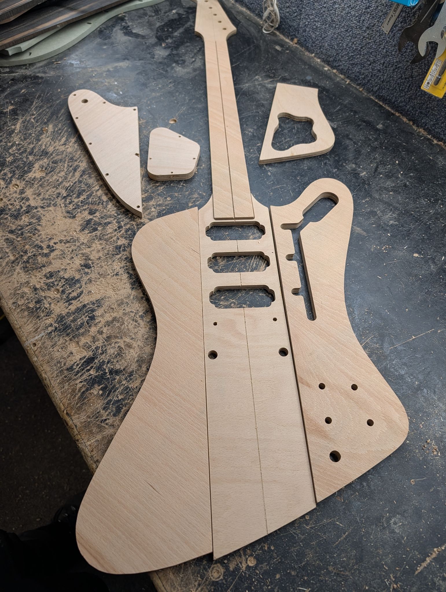 Firebird Templates B Grade plywood