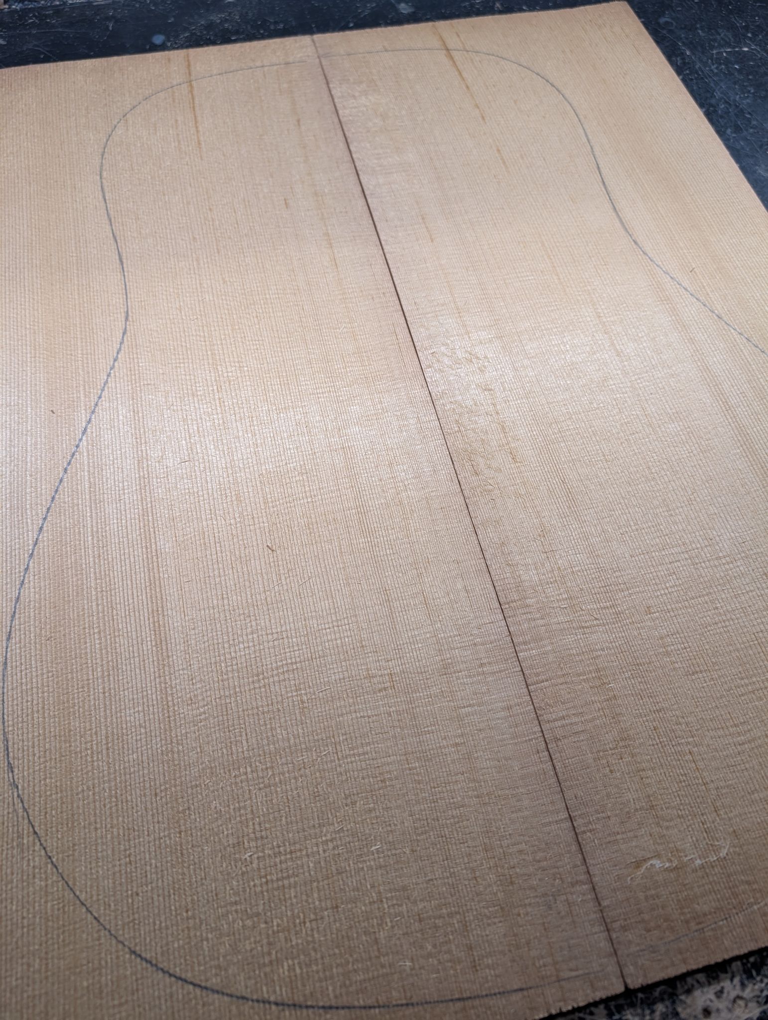 Torrefied A Englemann Spruce Soundboard 12450