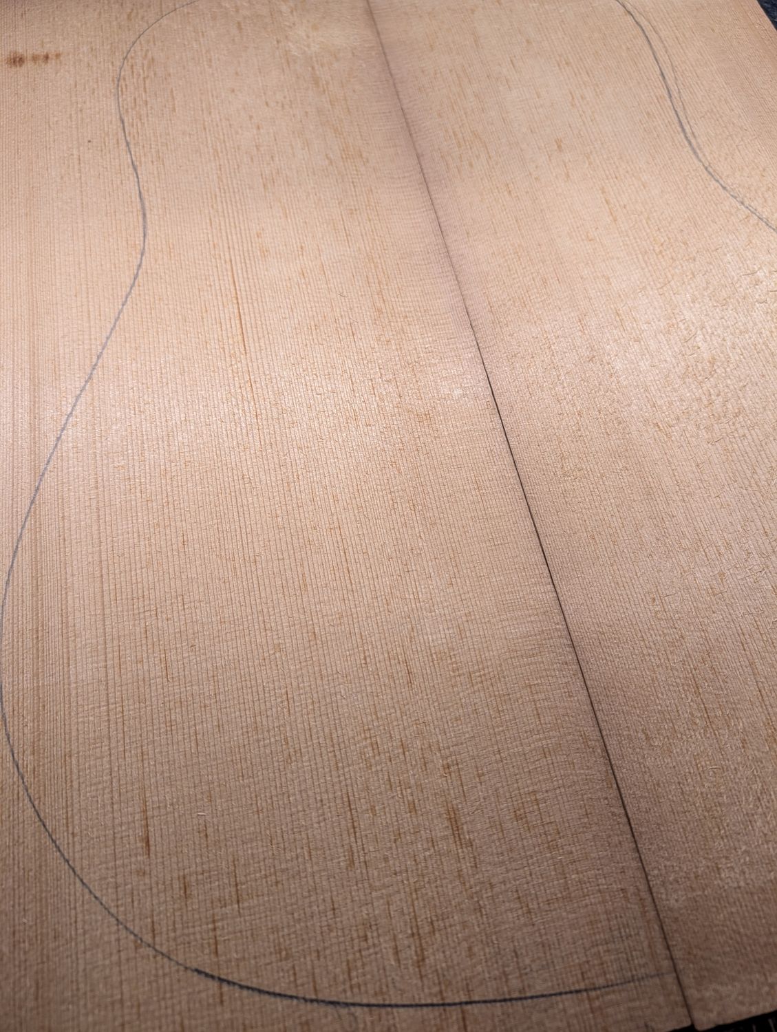 Torrefied A Englemann Spruce Soundboard 12452