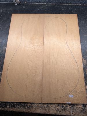 Torrefied A Englemann Spruce Soundboard 12448 Torrefied A Englemann Spruce Soundboard 12448