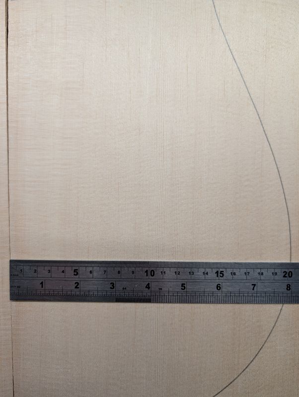 AAA+ Sitka Spruce Soundboard 12459