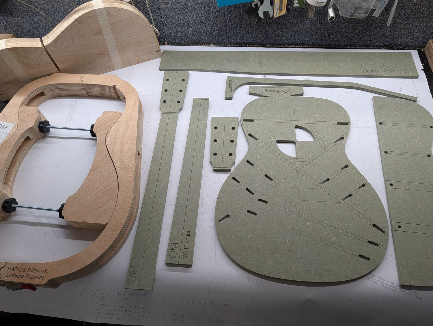 OM Guitar Building System