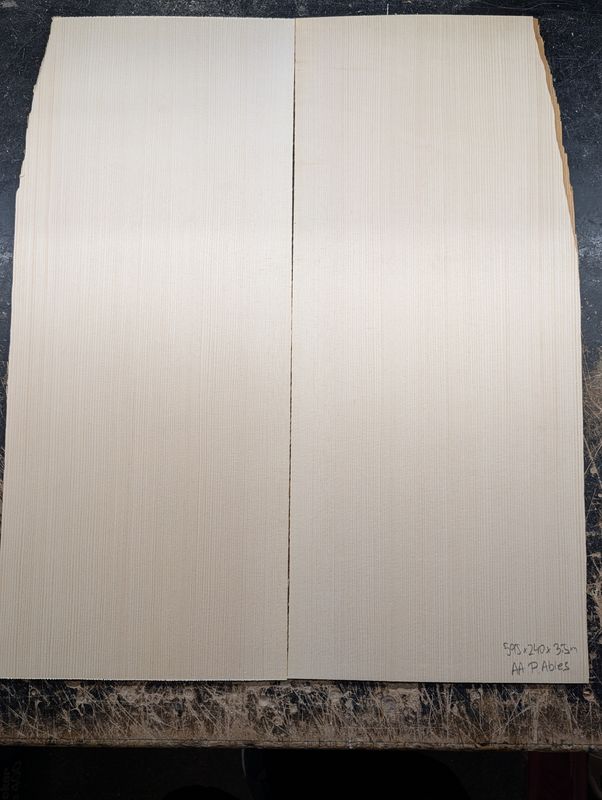 Jumbo European Spruce Soundboard AA Calibrated 3.5 mm 12471