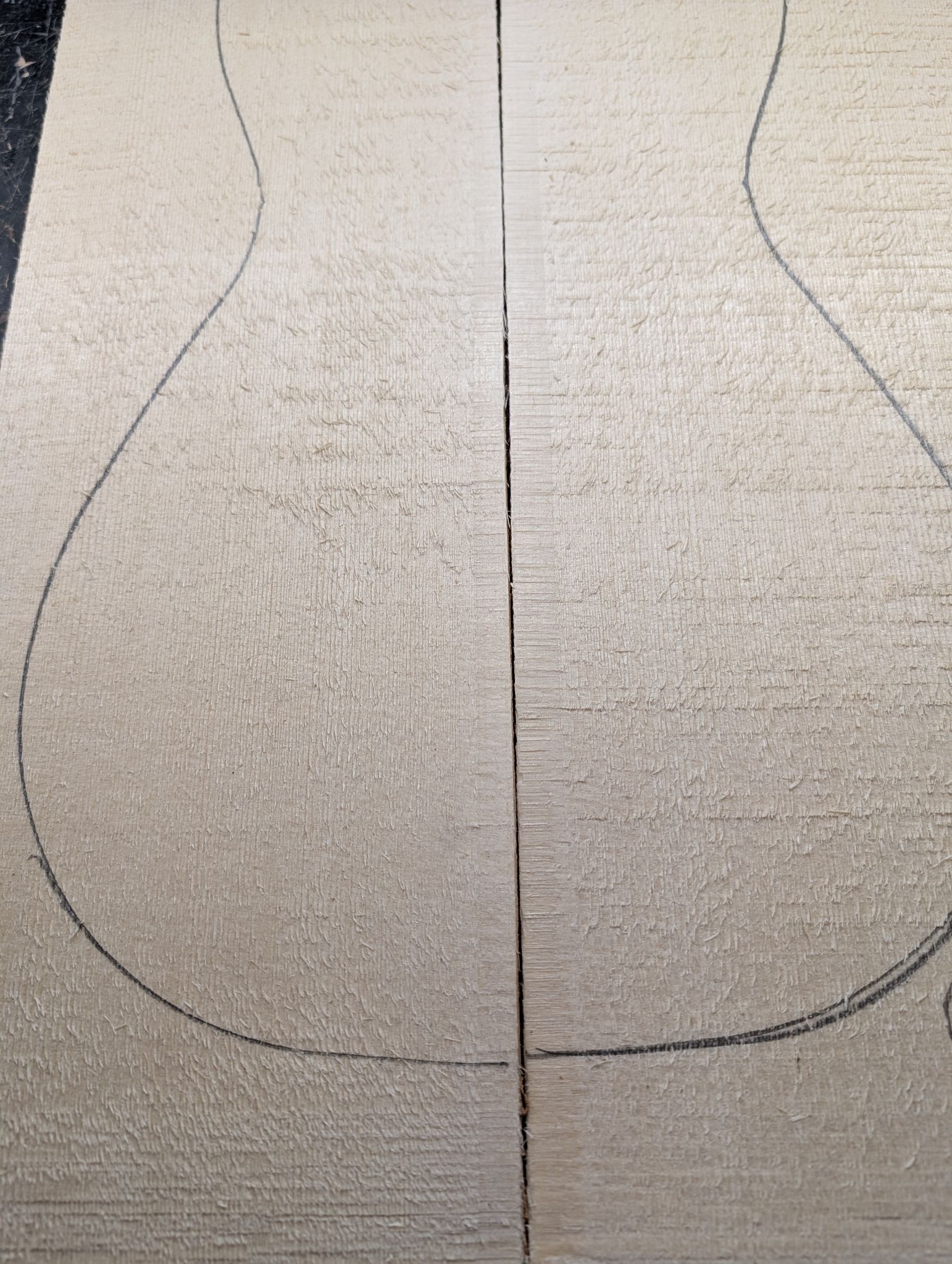European Spruce AA Parlour Soundboard 12485