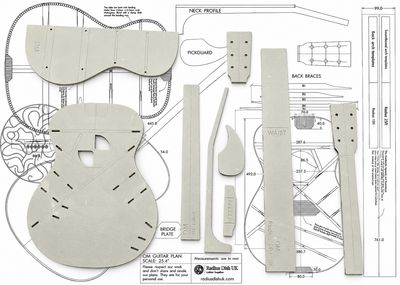OM Guitar Building System Templates and Plan OM Guitar Building System Templates and Plan