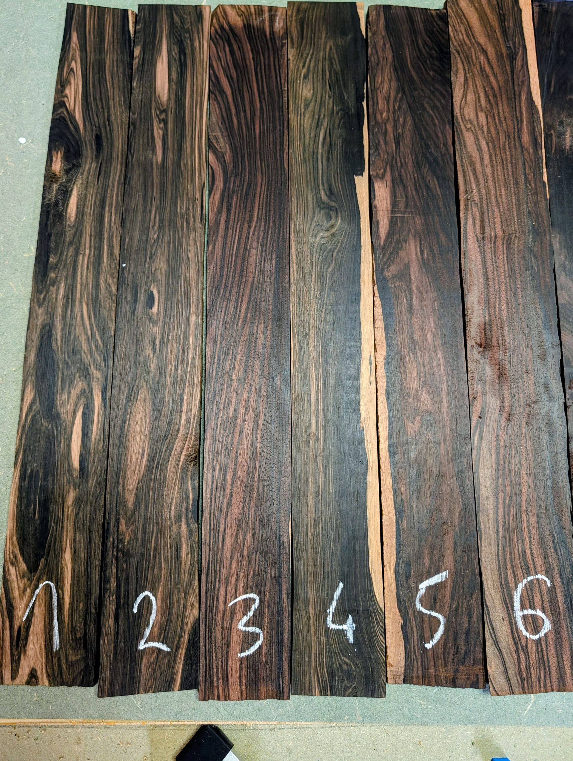 Mun Ebony Guitar Fingerboards