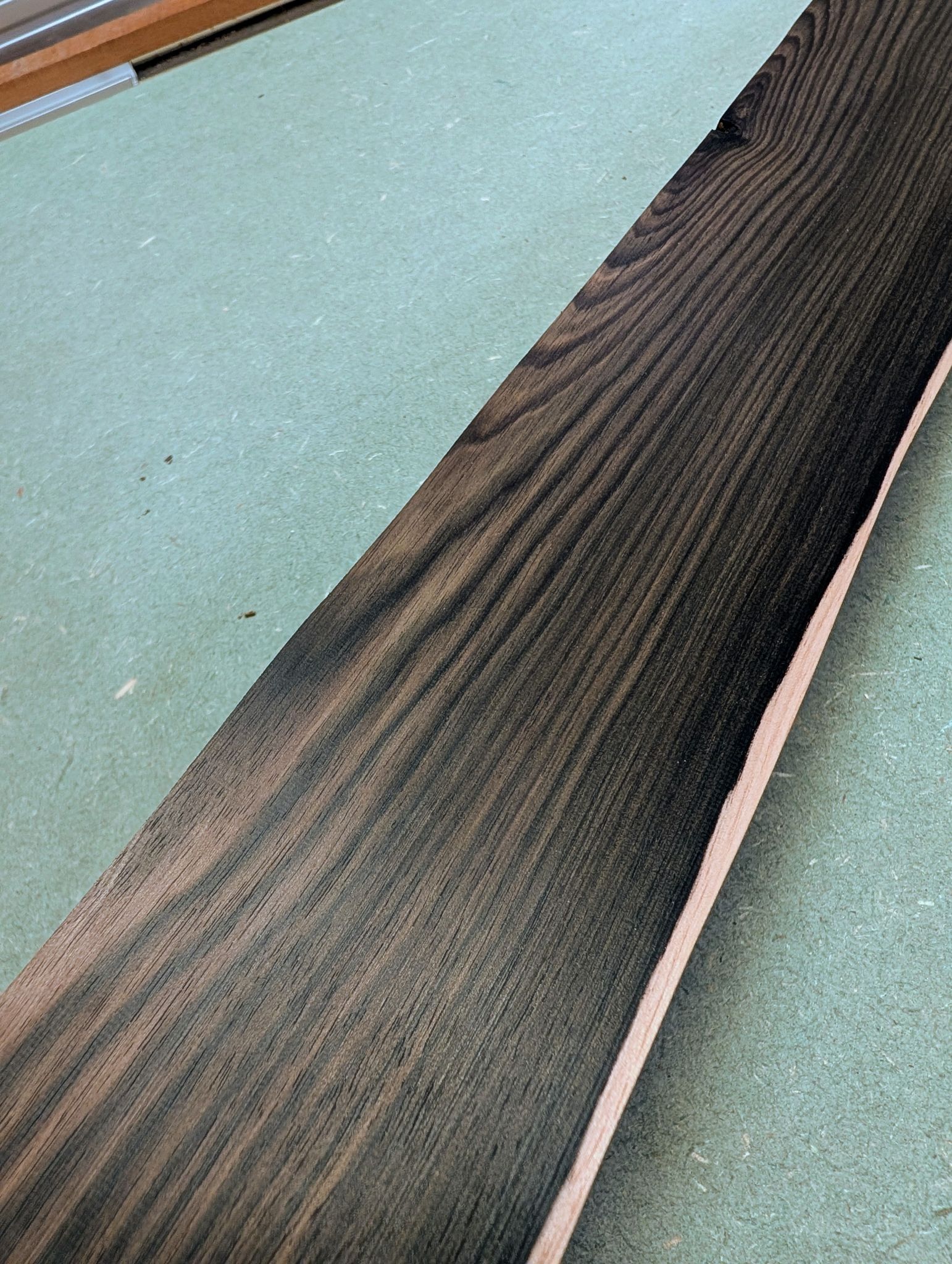 Mun Ebony Baritone Guitar Fingerboard Blank 12499