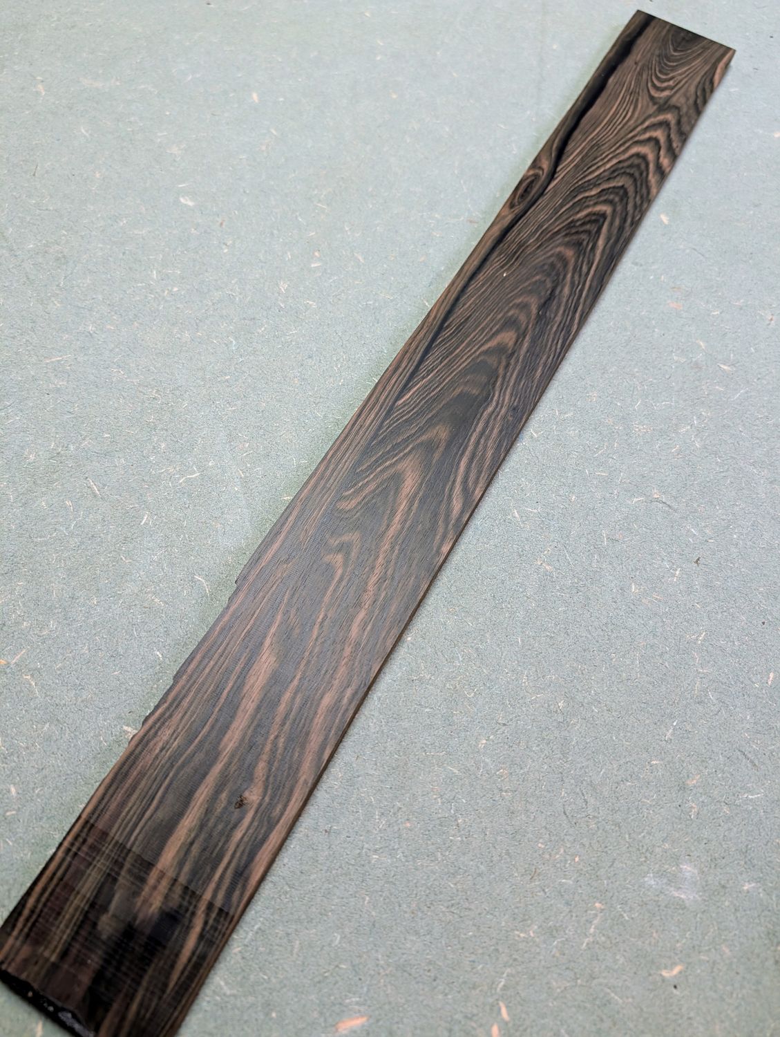 Mun Ebony Baritone Guitar Fingerboard Blank 12498