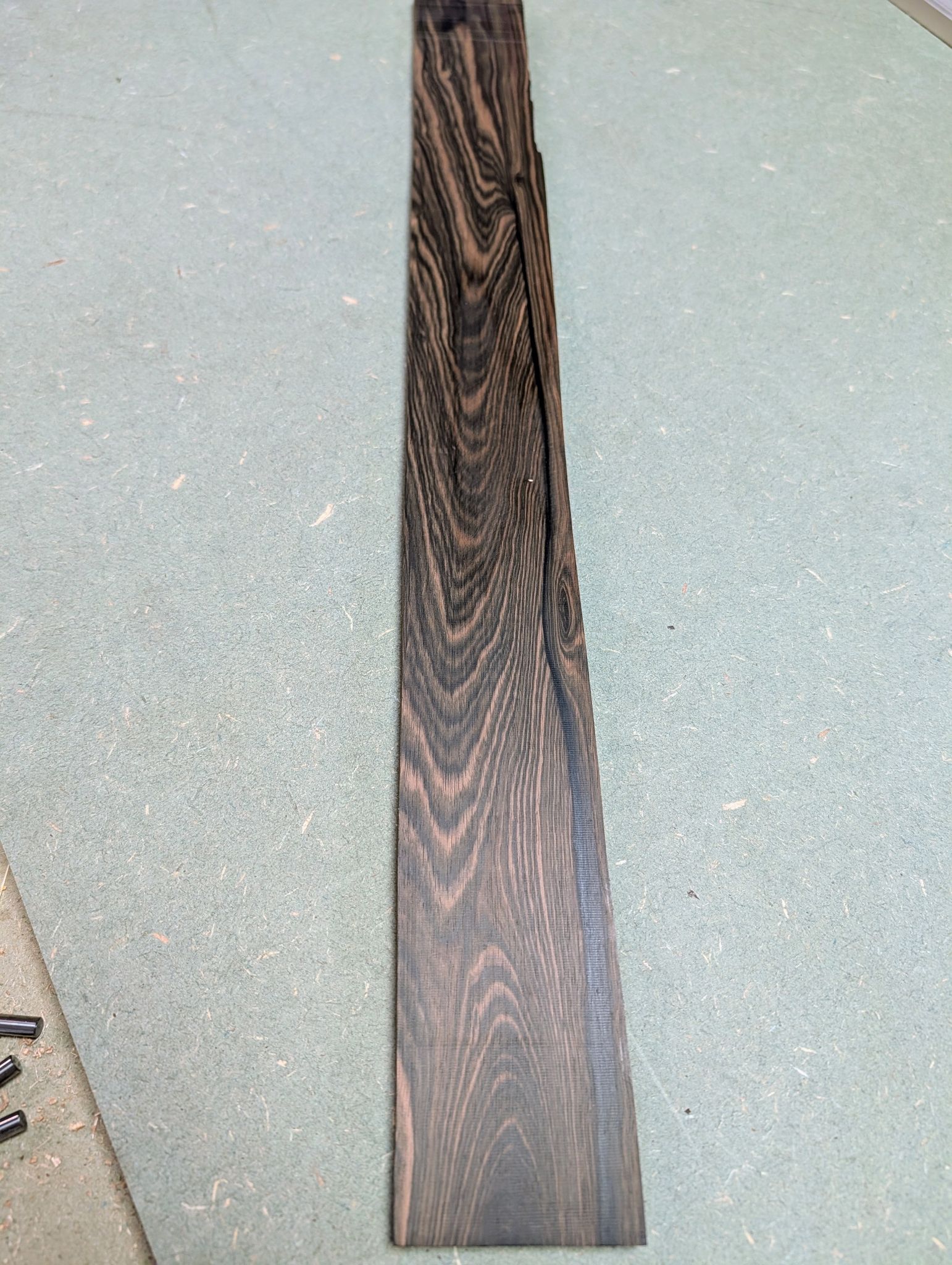 Mun Ebony Baritone Guitar Fingerboard Blank 12498