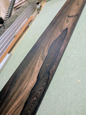 Mun Ebony 5/6 String Bass Guitar Fingerboard Blank 12500 Mun Ebony 5/6 String Bass Guitar Fingerboard Blank 12500