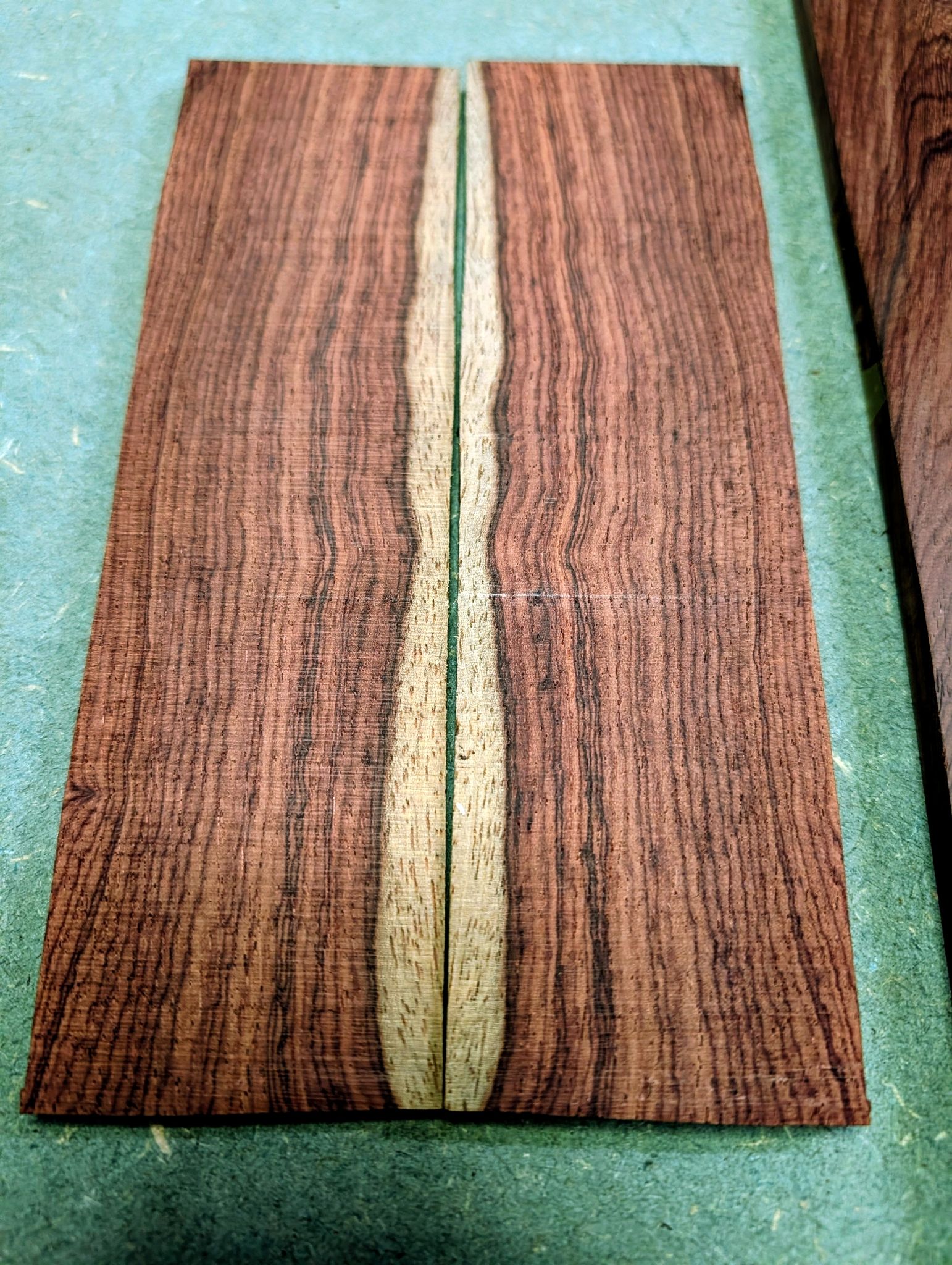 Rare Burmese Rosewood Fingerboard, Headplate and Bridge Blank Combo 12523
