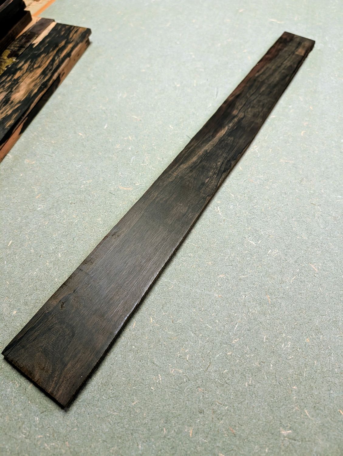 Mun Ebony Baritone Fingerboard Blank 12527