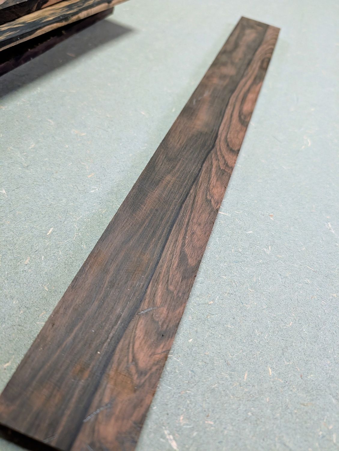 Mun Ebony Baritone Fingerboard Blank 12530