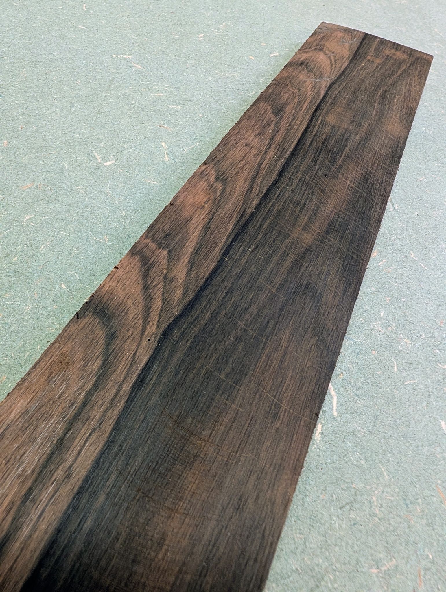 Mun Ebony Baritone Fingerboard Blank 12530