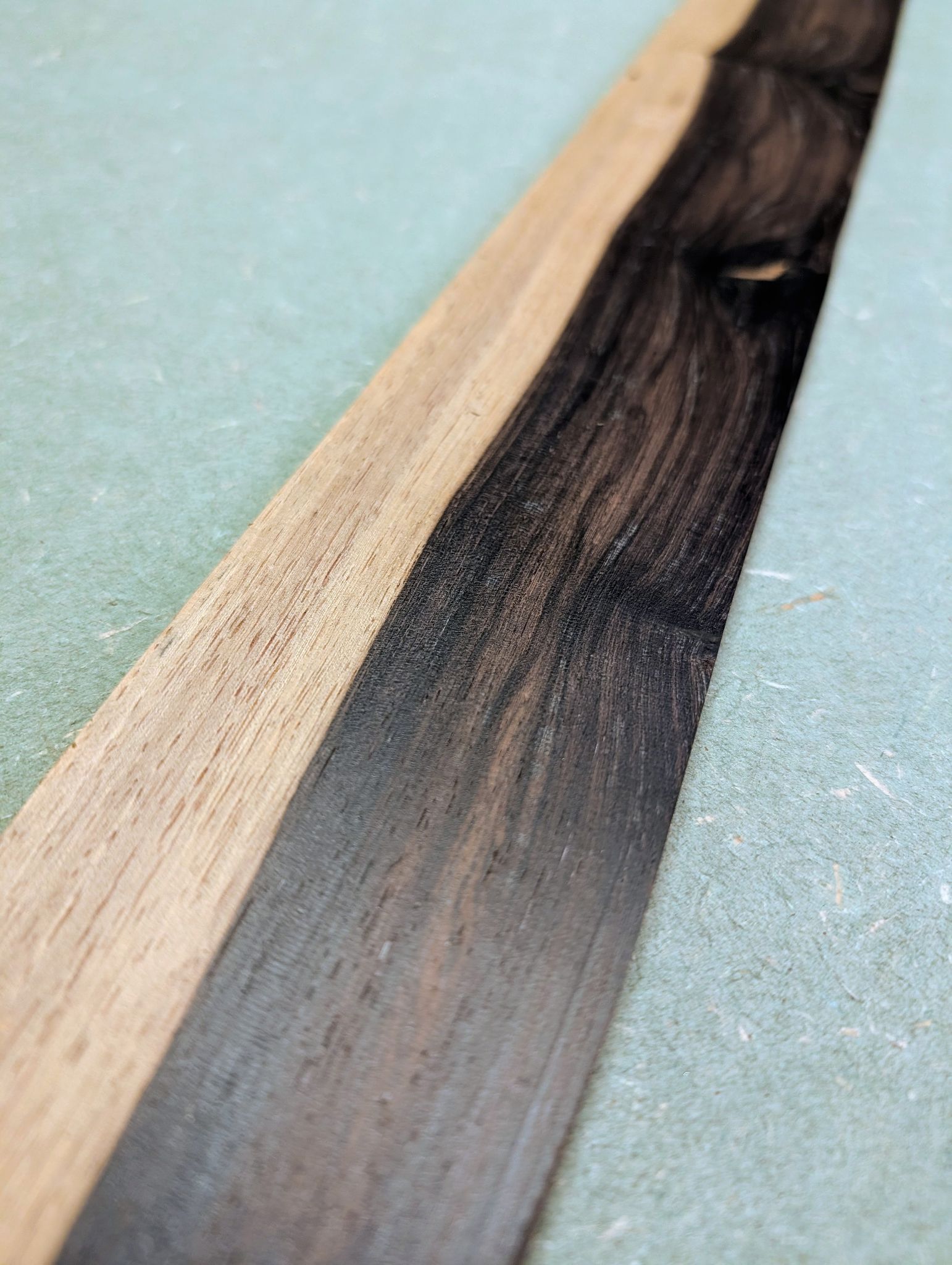 Burmese Blackwood Baritone Fingerboard Blank 12534