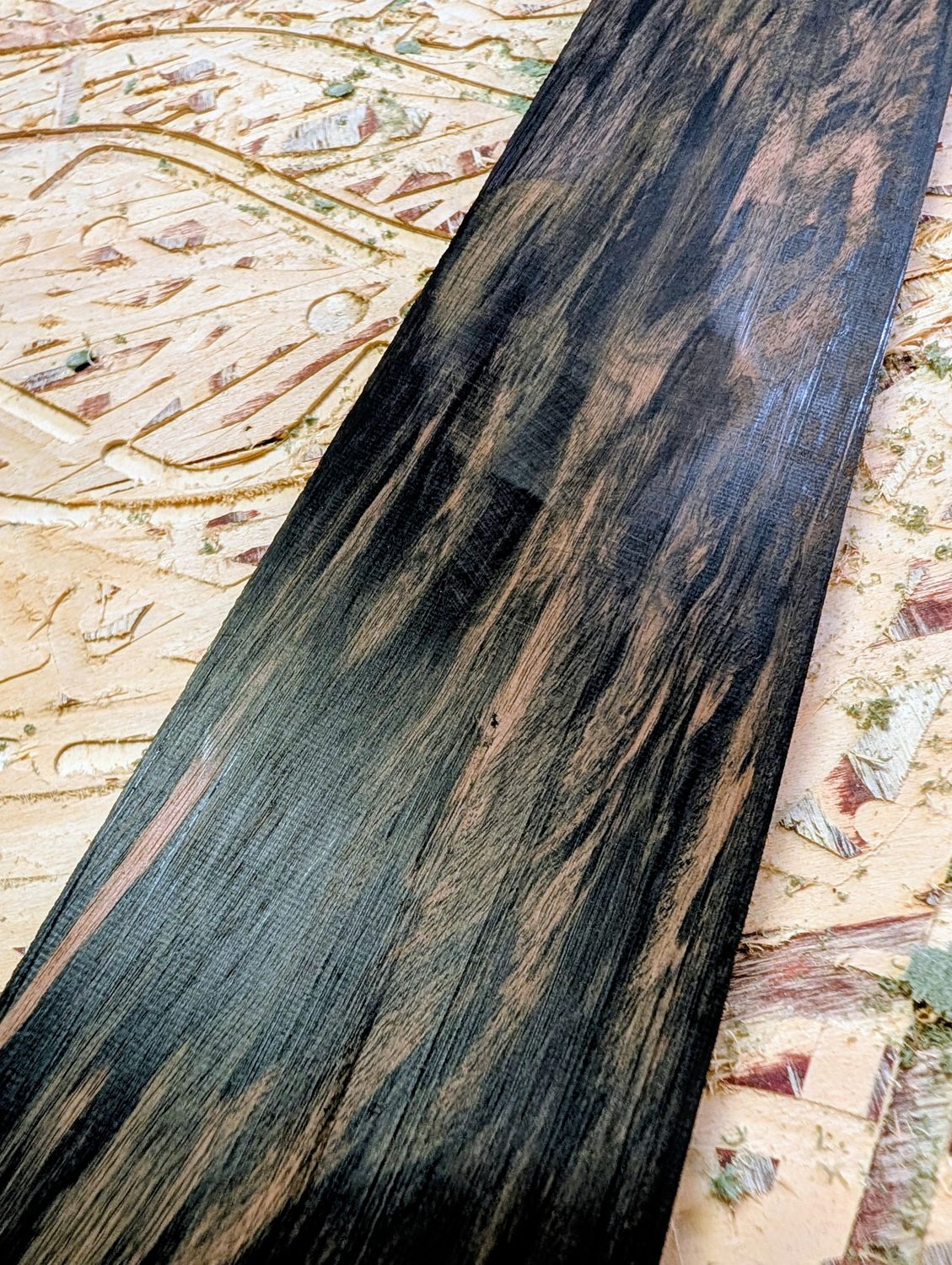 Mun Ebony Short Scale Bass Fingerboard 12542
