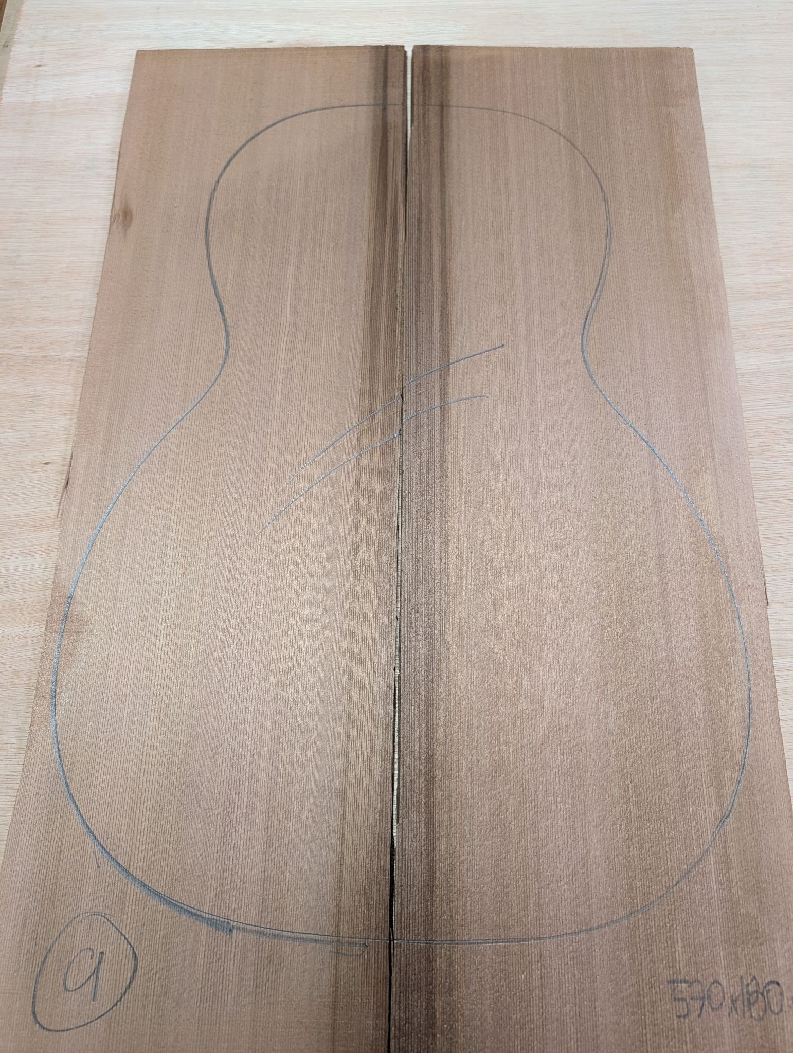 Canadian Cedar Parlour Soundboard 12550