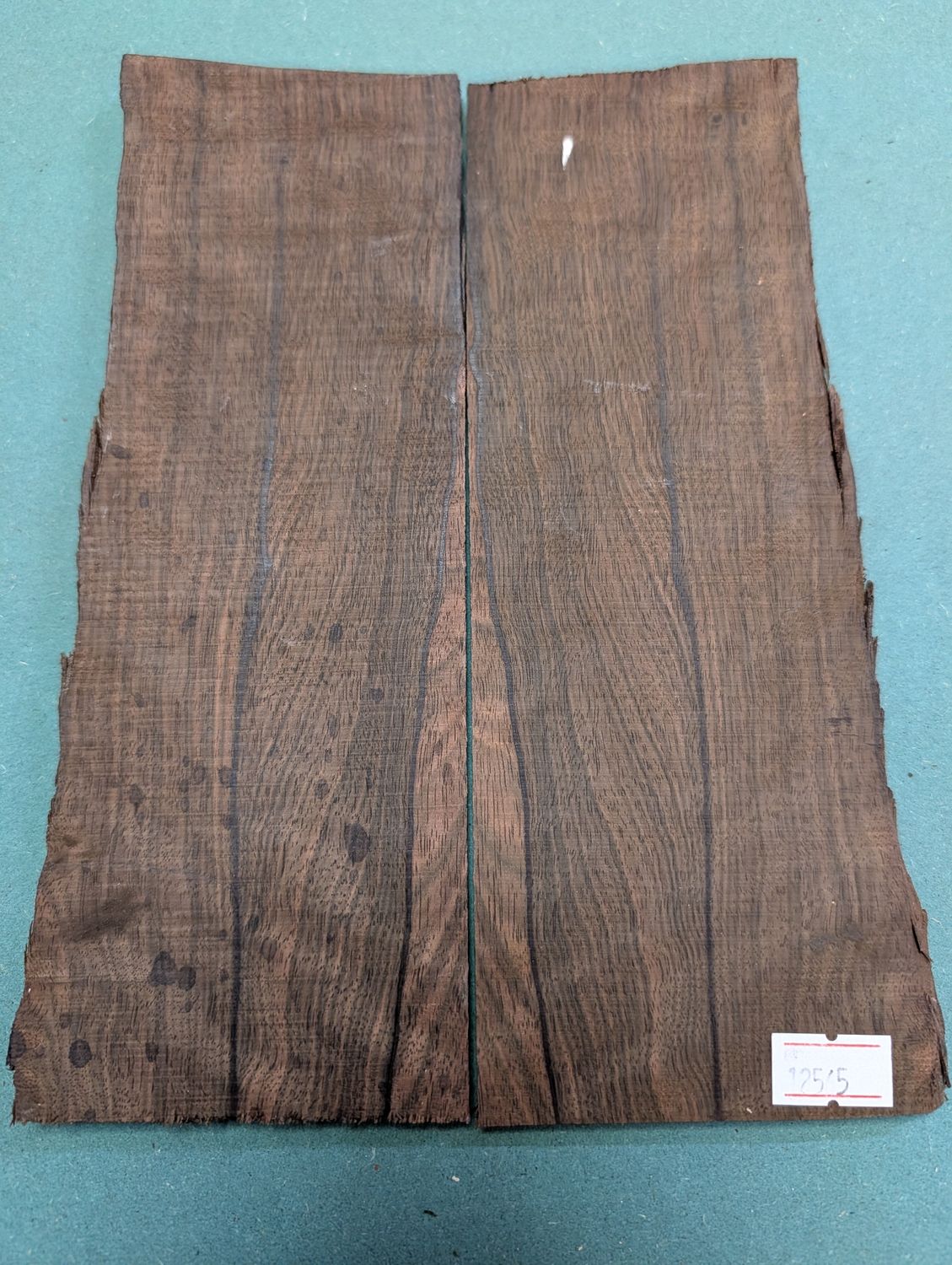 Unique Bookmatched Mun Ebony Headplate 12565