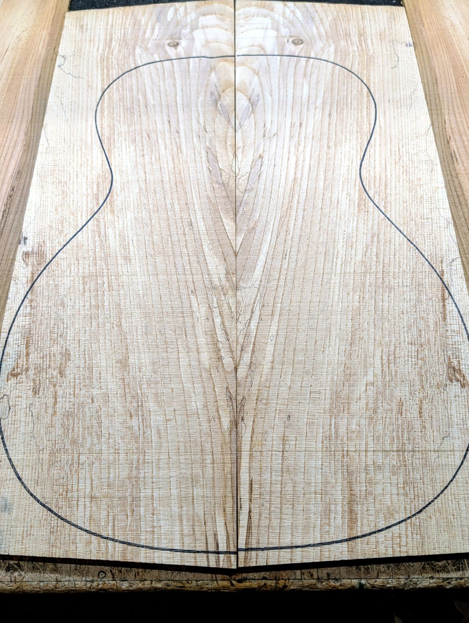 British Ash Back and Sides Set 12573