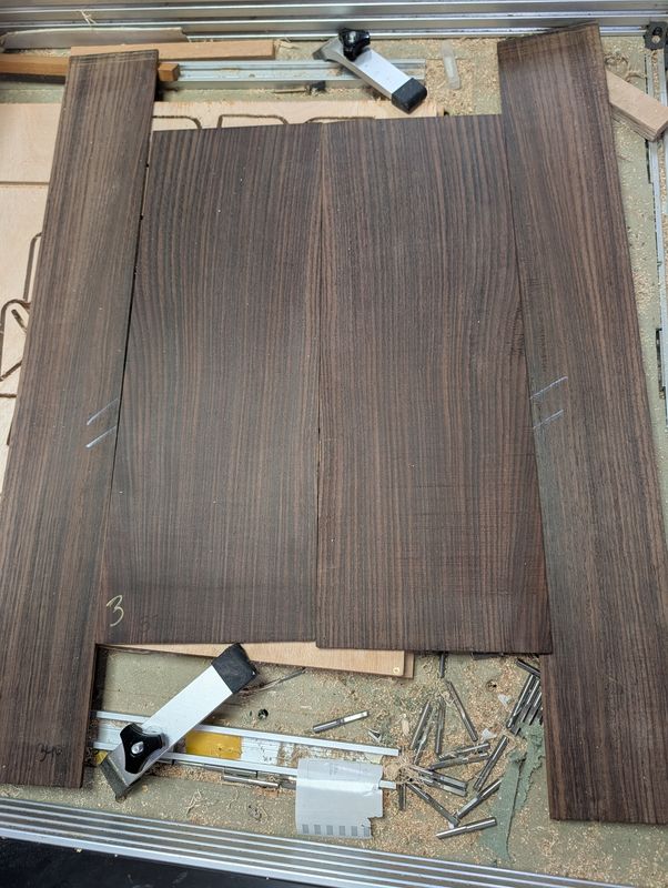 Indian Rosewood Back and Sides Set 12584