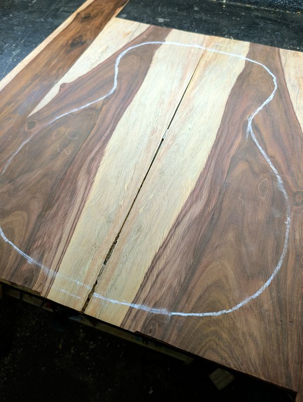 Cocobolo Back and Sides Set 12585