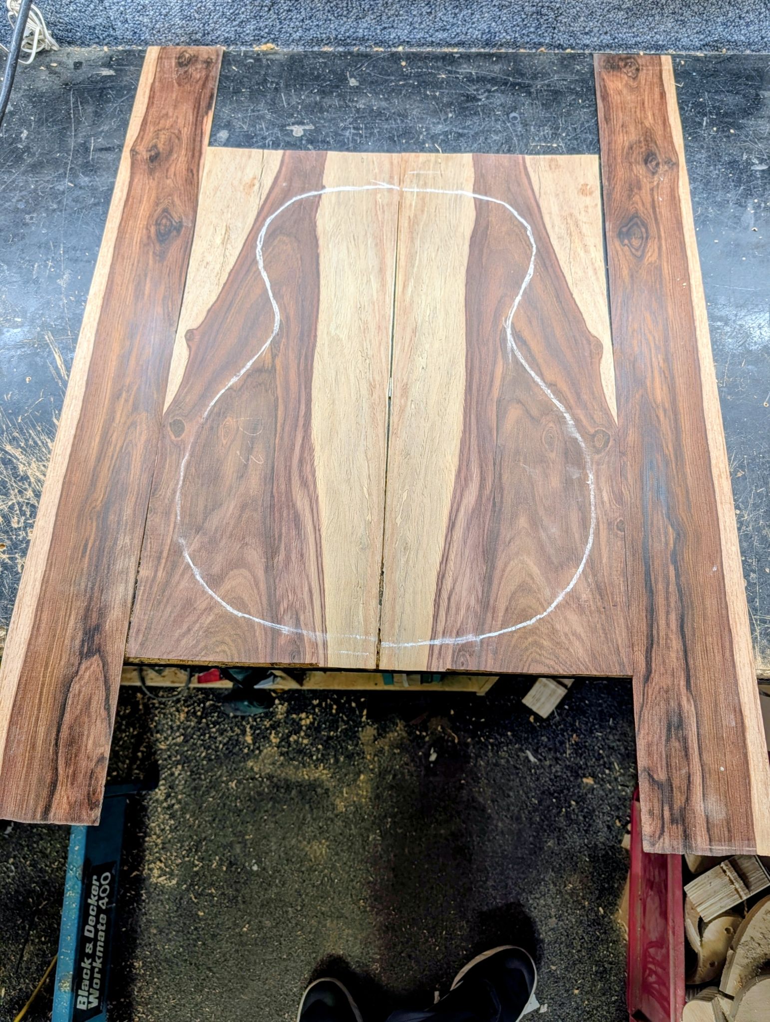 Cocobolo Back and Sides Set 12585