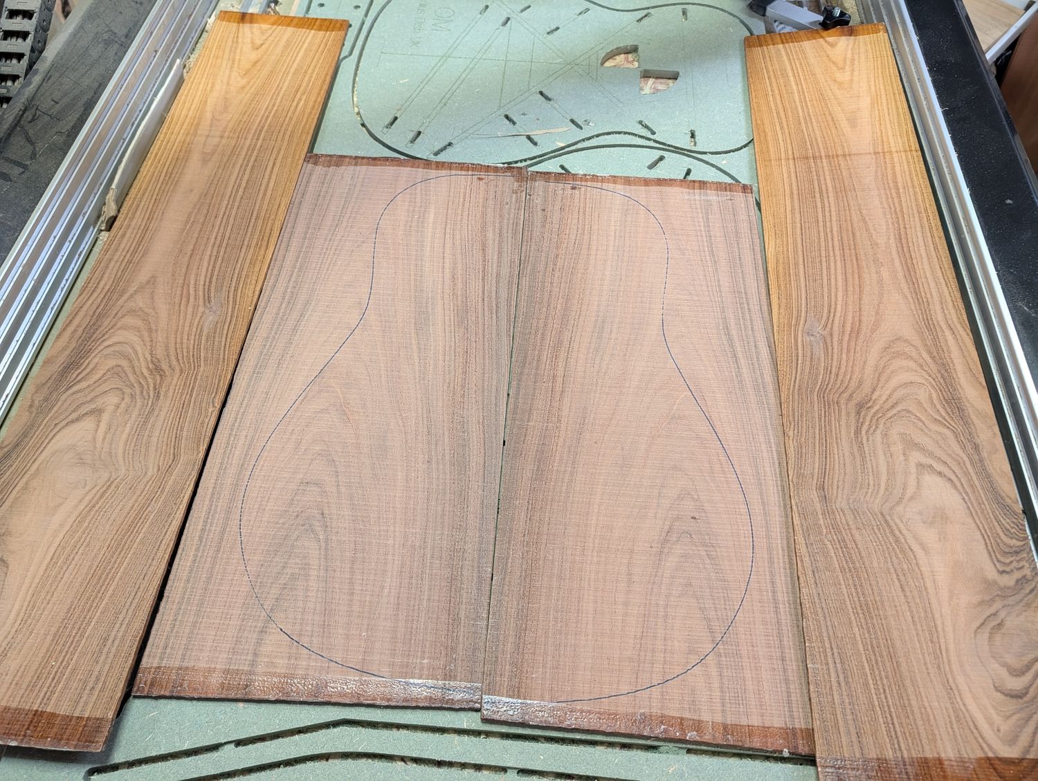 Santos Rosewood Jumbo Back and Sides Set 12590