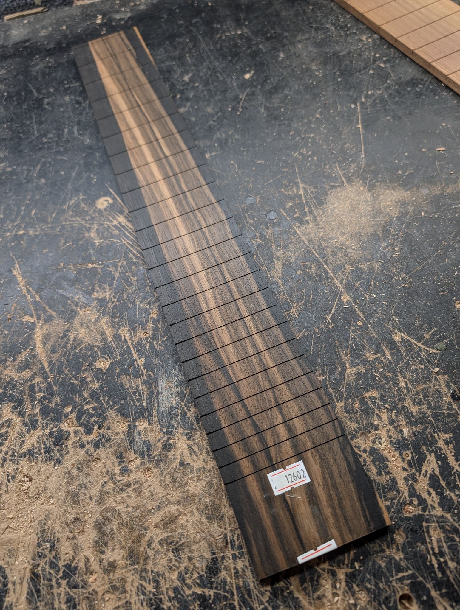 Finished Guitar Fingerboard 25.5