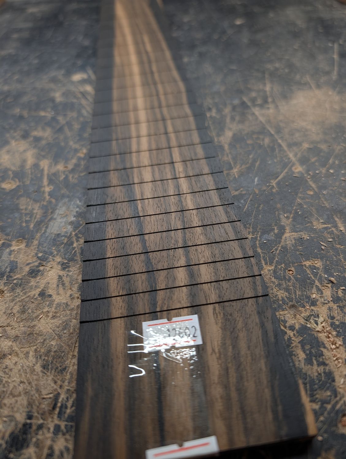 Finished Guitar Fingerboard 25.5