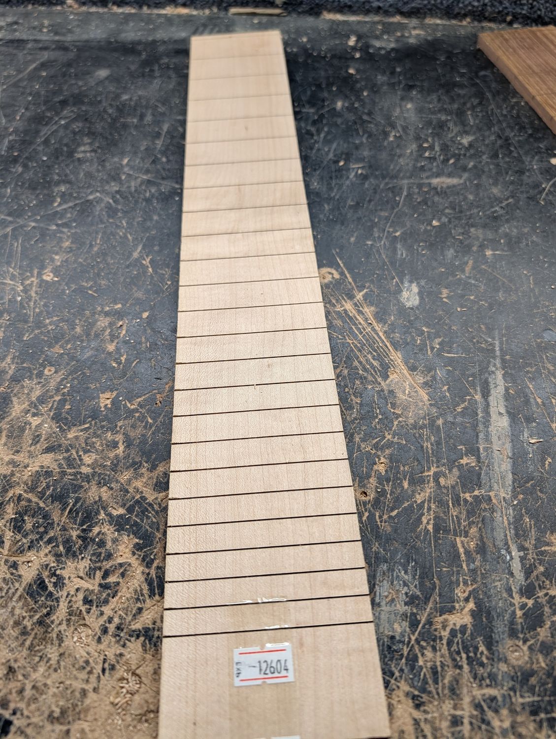 Finished Guitar Fingerboard 25.5