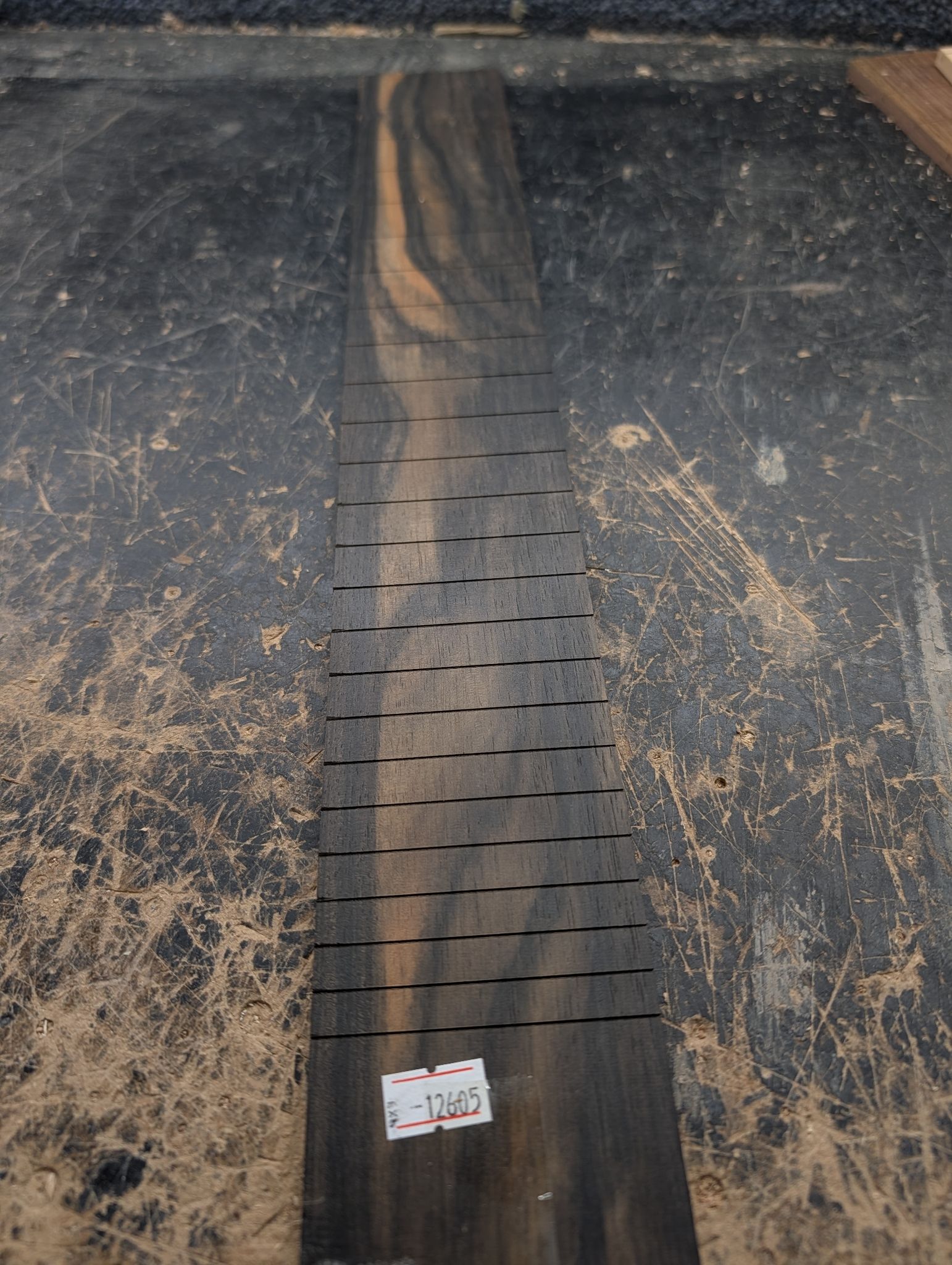 Finished Guitar Fingerboard 25.5
