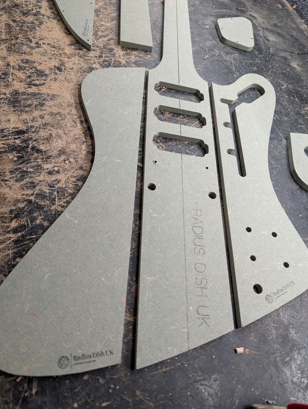 Firebird Neck-Trough Set of Templates