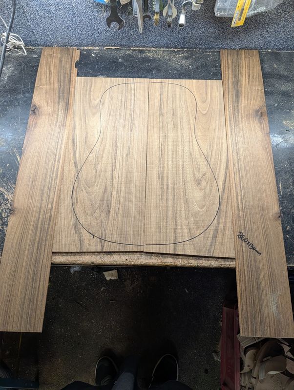 Ovangkol Back And Sides Set 12614