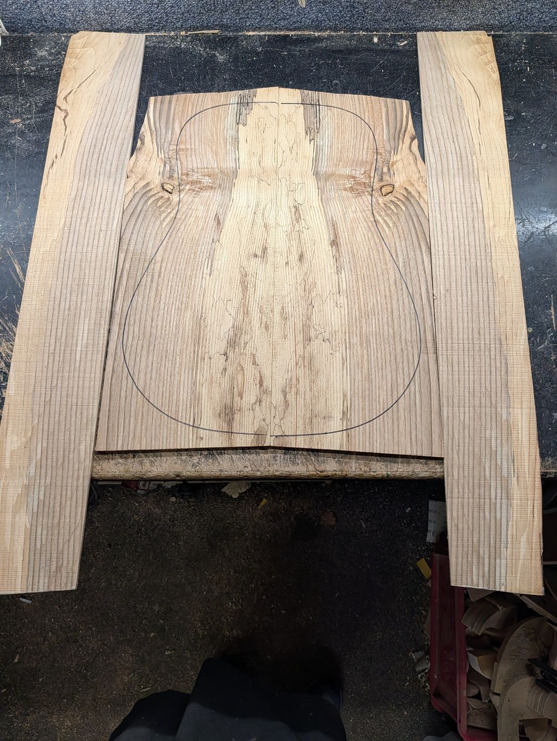 British Ash Back and Sides Set 12619