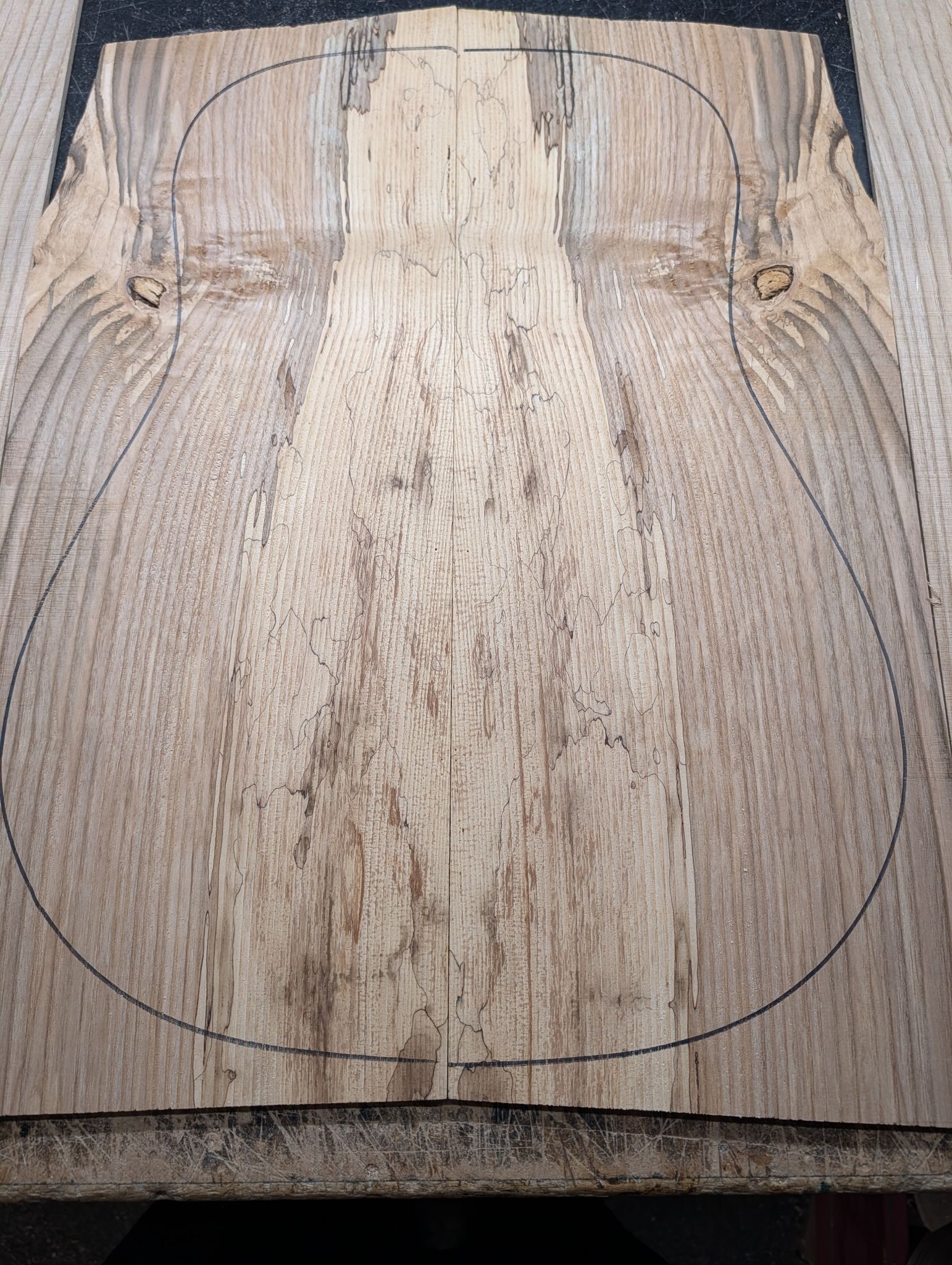 British Ash Back and Sides Set 12619