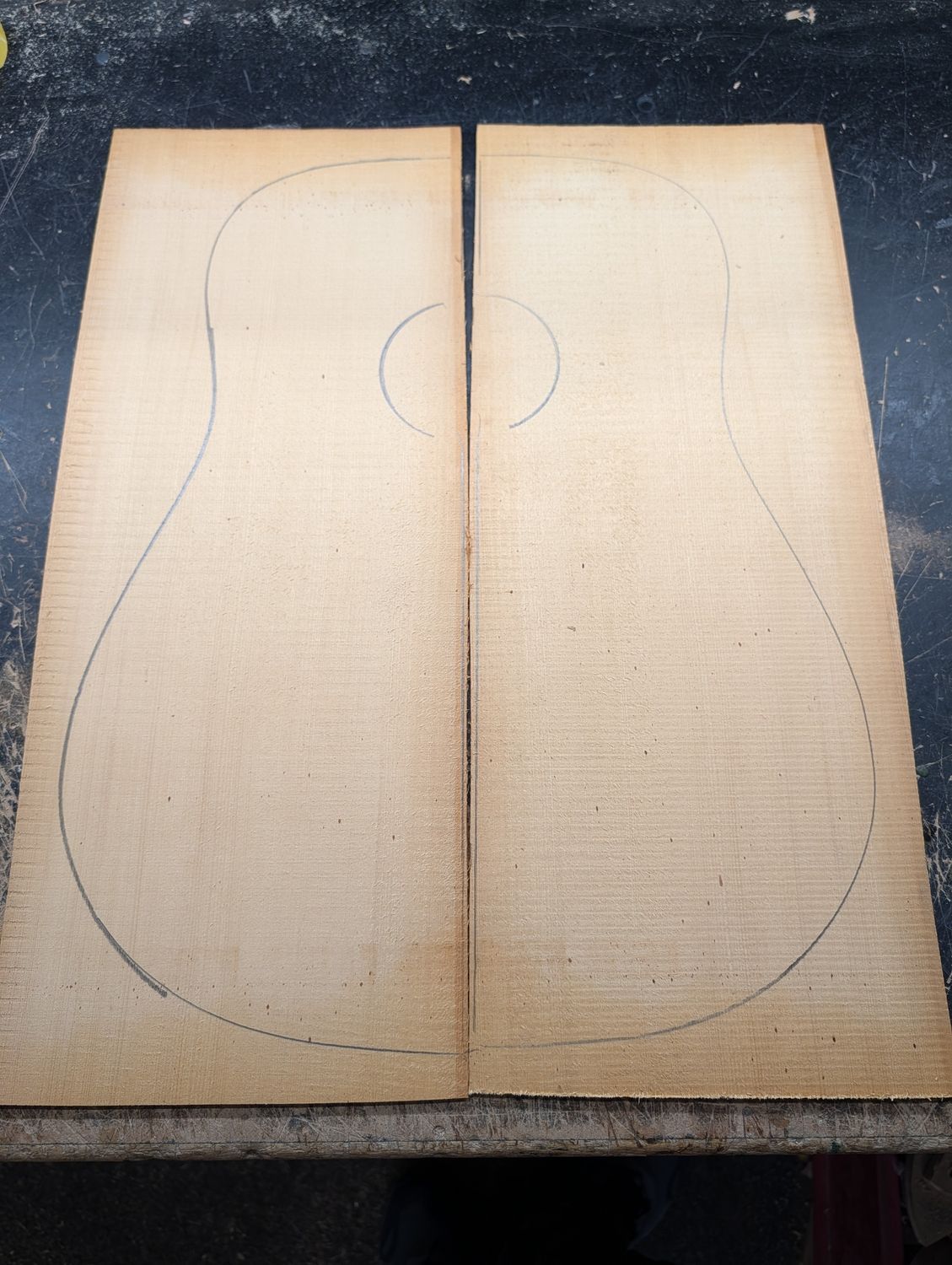 Alaskan Yellow Cedar Soundboard 12621