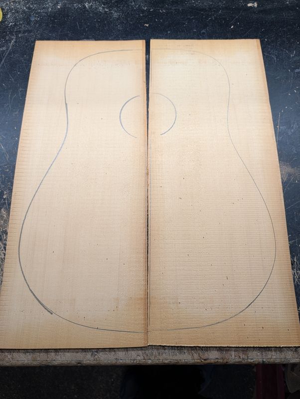 Alaskan Yellow Cedar Soundboard 12621