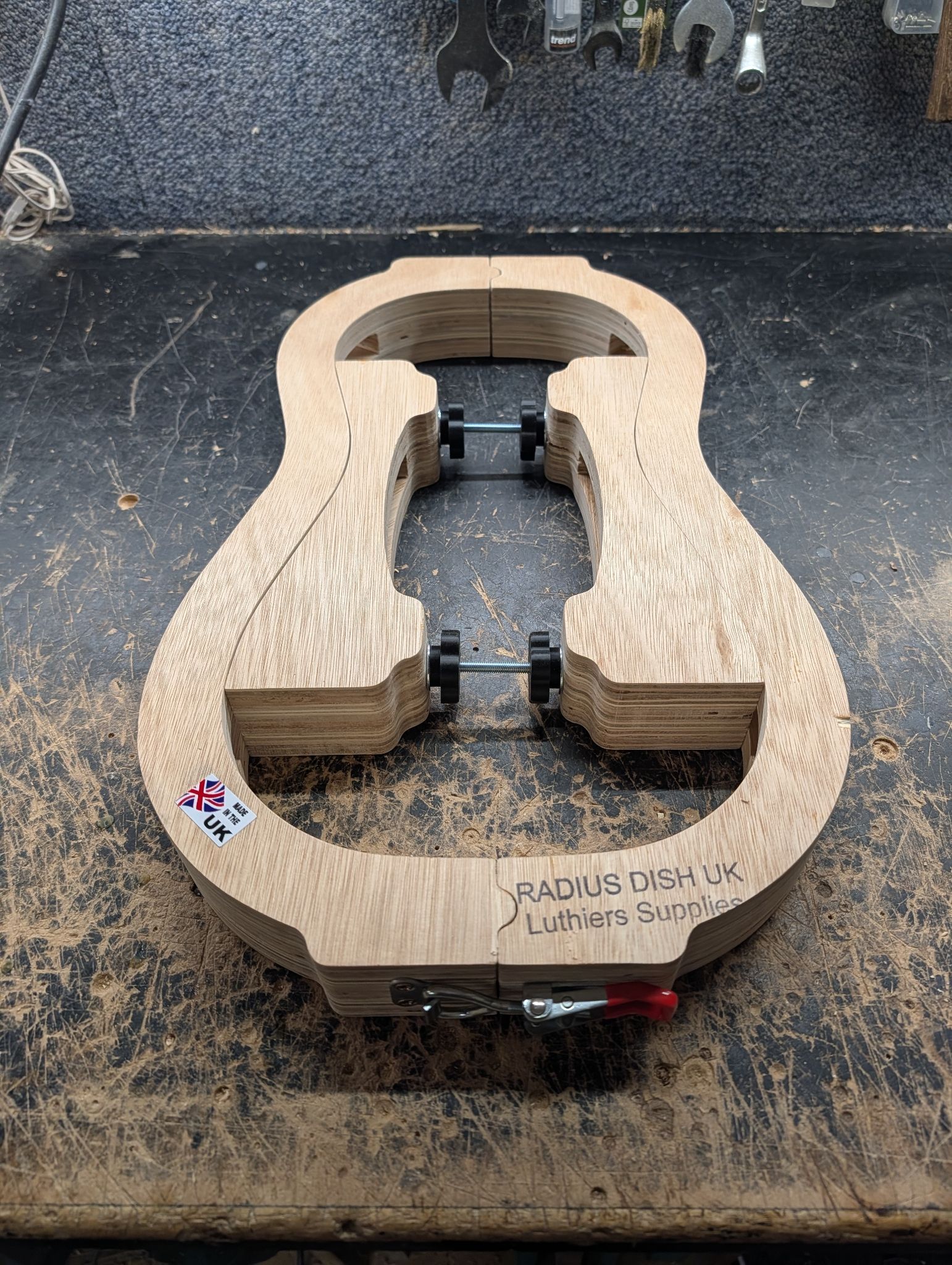 Baroque Guitar Mould – Based on Antonio Stradivari MS 750 Guitar Pattern