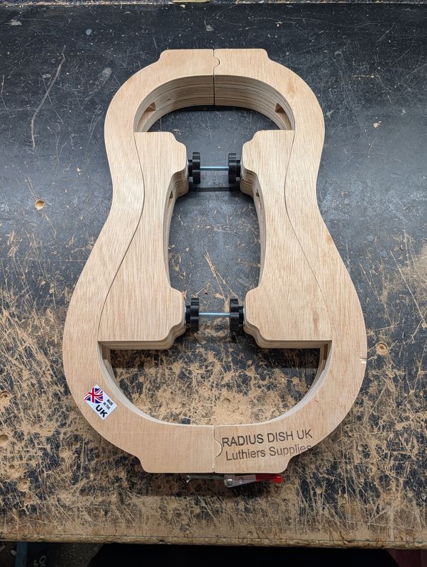 Baroque Guitar Mould – Based on Antonio Stradivari MS 750 Guitar Pattern