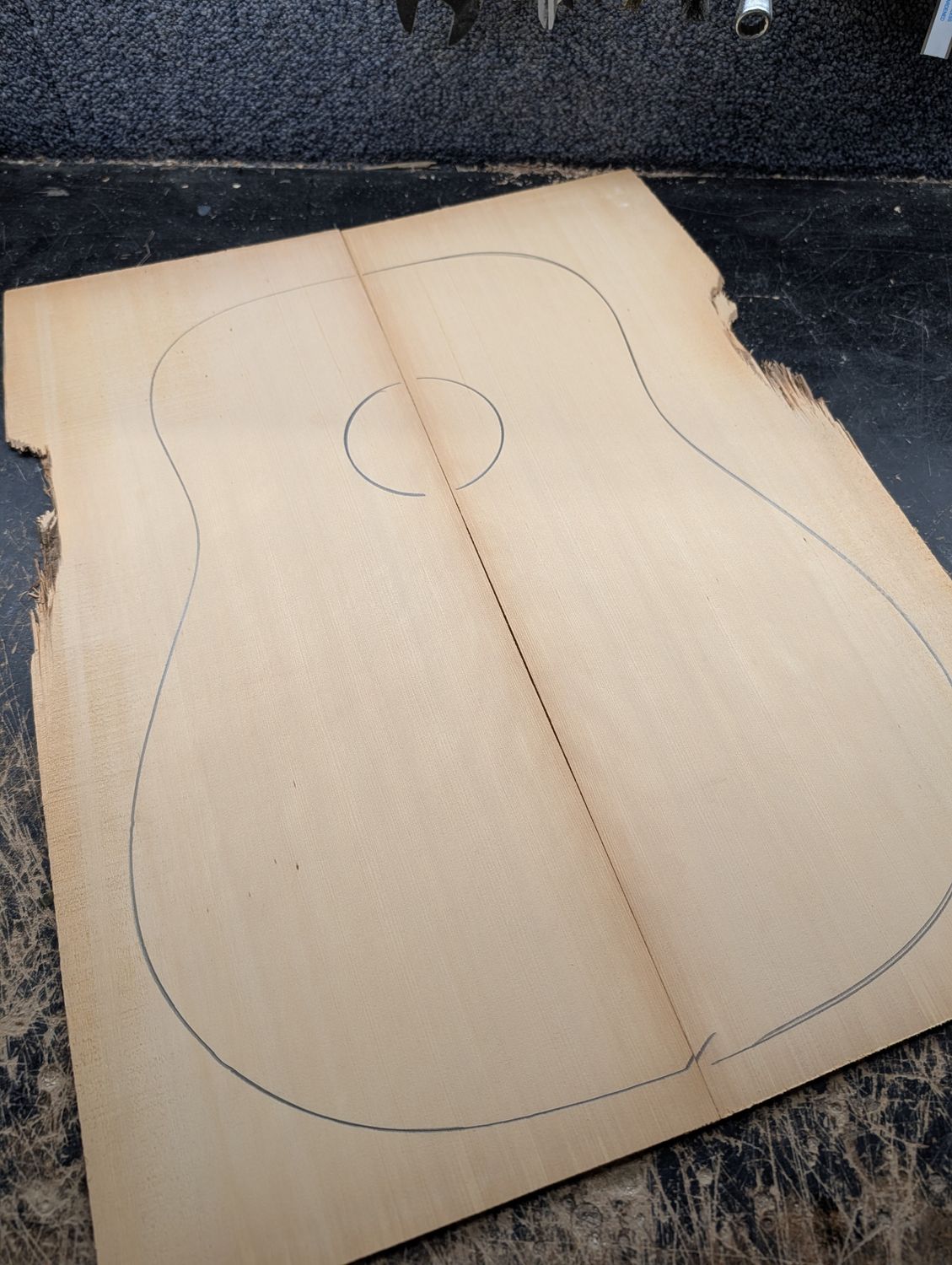 AAA Alaskan Yellow Cedar Soundboard 12629