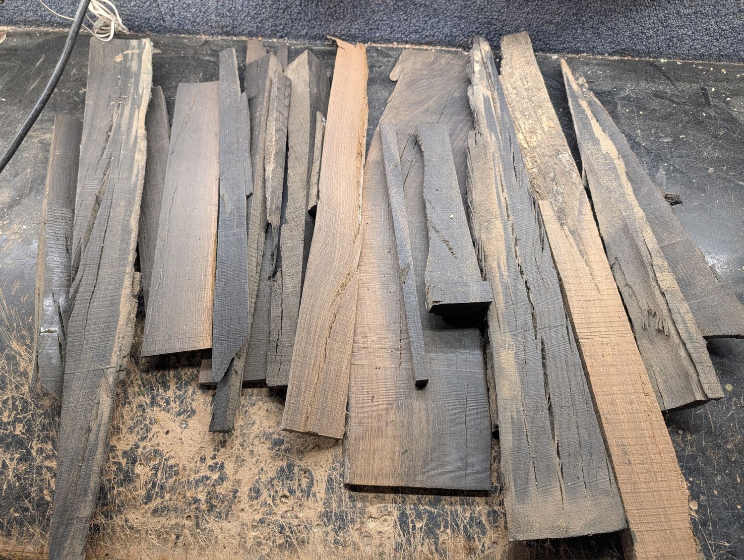 Bog Oak Offcuts 12464